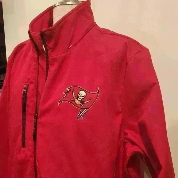 NFL Soft Shell Coat - Tampa Bay Buccaneers, XXL (NO HOOD) Retail Price $100 - Picture 2 of 12